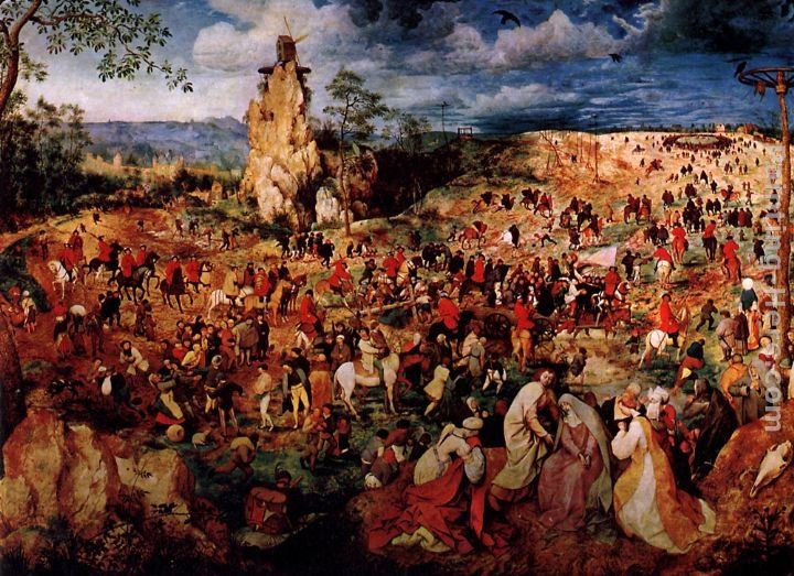 Pieter the Elder Bruegel The Procession to Calvary